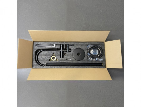 Смеситель Напольный «Comforty» Черный Матовый (FE018M-CMT)