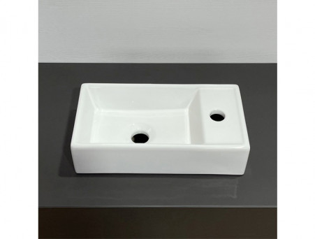 Тумба-Умывальник «Comforty» Асти-40, Белый Глянец (00-00012835CF)