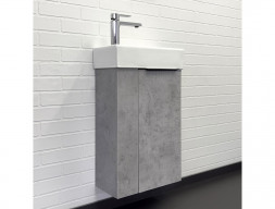 Тумба-Умывальник «Comforty» Асти-40, Бетон Светлый (00-00013669CF)