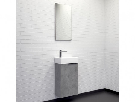 Тумба-Умывальник «Comforty» Асти-40, Бетон Светлый (00-00013669CF)