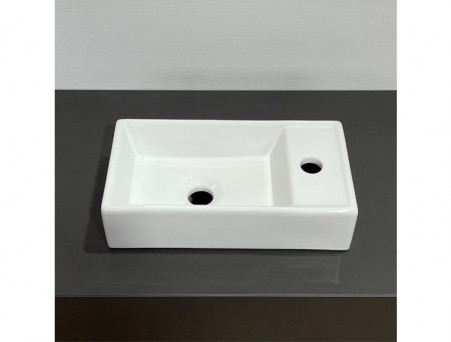 Тумба-Умывальник «Comforty» Асти-40, Дуб Темно-Коричневый (00-00015420CF)