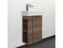 Тумба-Умывальник «Comforty» Матэ-40, Дуб Тёмно-Коричневый (00-00015325CF)