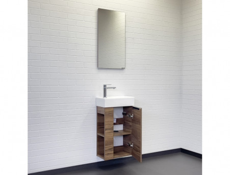 Тумба-Умывальник «Comforty» Матэ-40, Дуб Тёмно-Коричневый (00-00015325CF)