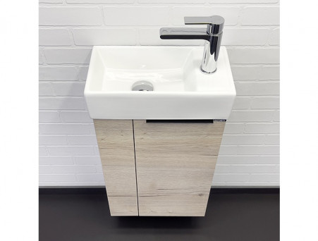 Тумба-Умывальник «Comforty», Асти-40 Дуб Дымчатый (00-00013798CF)