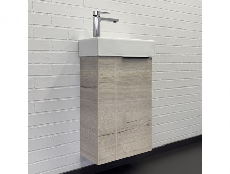 Тумба-Умывальник «Comforty», Асти-40 Дуб Дымчатый (00-00013798CF)