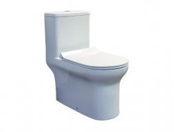 Унитаз Моноблок «Comforty» Сиденье Тонкое, Дюропласт, Микролифт Двухрежимный (CF3C6329P)