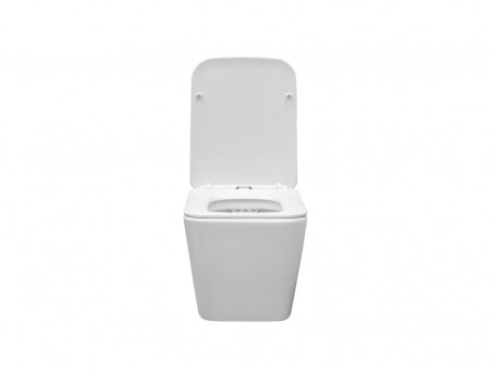 Унитаз Подвесной «Comforty» Безободковый, Сиденье Softclose Тонкое (CF40503)