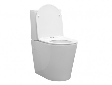 Унитаз-Компакт «Comforty» Тонкое Сиденье Дюропласт, Микролифт, Универсальный Выпуск (CF41273S)