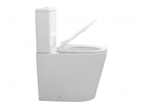 Унитаз-Компакт «Comforty» Тонкое Сиденье Дюропласт, Микролифт, Универсальный Выпуск (CF41273S)