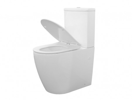 Унитаз-Компакт «Comforty» Тонкое Сиденье Дюропласт, Микролифт, Универсальный Выпуск (CF41253S)