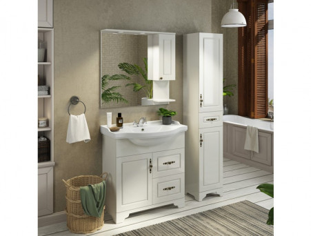 Шкаф-Колонна «Comforty» Севилья-35, Слоновая Кость (00004137101CF)