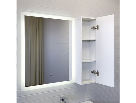 Зеркало «Comforty» Эдельвейс-65, LED Подсветка, 65x80x3см (00-00014153CF)