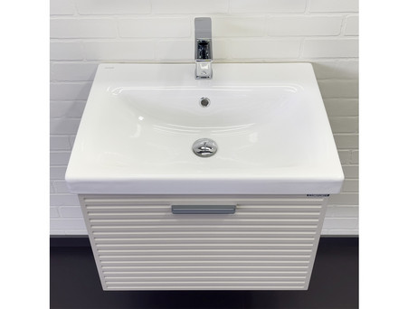 Тумба с Раковиной «Comforty» Касабланка-60, 60x46x45,5см, Серый Шелк (00-00019249CF)