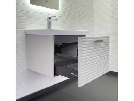 Тумба с Раковиной «Comforty» Касабланка-60, 60x46x45,5см, Серый Шелк (00-00019249CF)