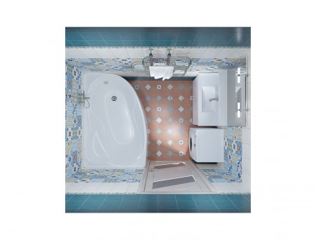 Акриловая Ванна «Triton» Кайли R 150x100