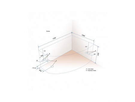 Акриловая Ванна «Triton» Кайли R 150x100