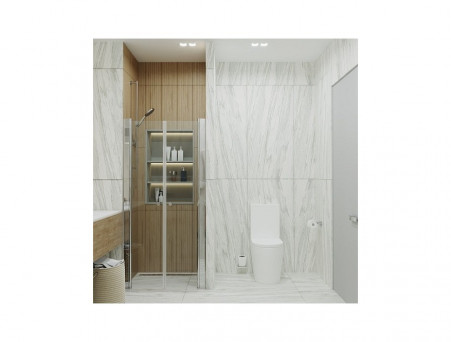 Душевая Дверь в Нишу «Triton» Дабл 100x185