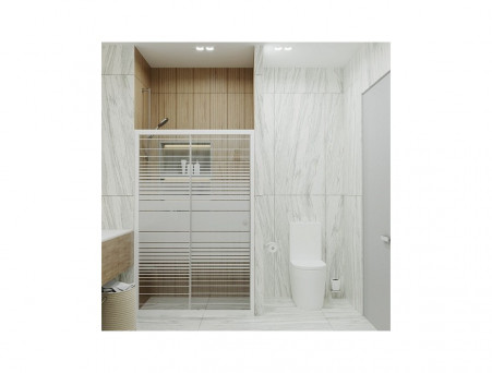 Душевая Дверь в Нишу «Triton» Слайд 100x185