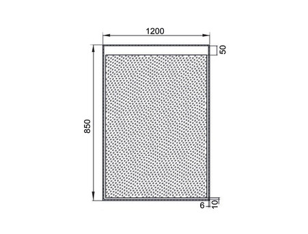 Зеркало «Aquanet» Палермо 12085 Led (00196647)