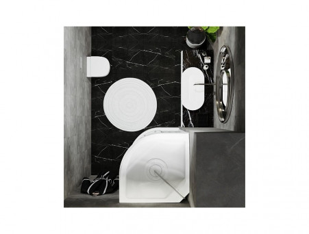 Душевая Кабина «Triton» Риф А 90x90, с Крышей