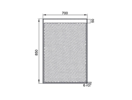 Зеркало «Aquanet» Палермо 7085 Led (00196642)