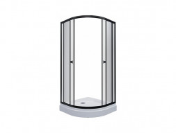 Душевой Уголок «Triton» Альфа-Блэк 90x90, с Поддоном