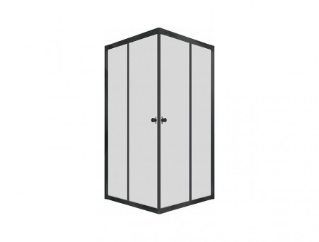 Душевой Уголок «Triton» Вента-Блэк 100x100