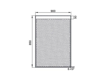 Зеркало «Aquanet» Палермо 9085 Led (00196644)