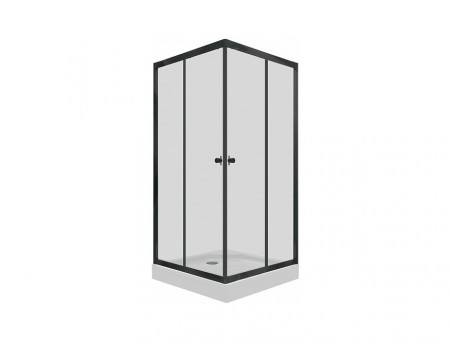 Душевой Уголок «Triton» Вента-Блэк 90x90, с Поддоном