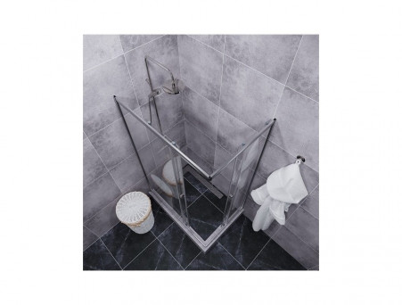 Душевой Уголок «Triton» Вента-Хром 120x80