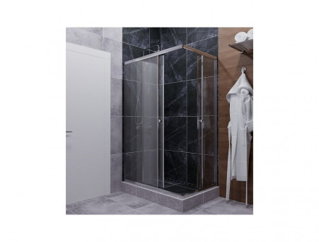 Душевой Уголок «Triton» Вента-Хром 120x80