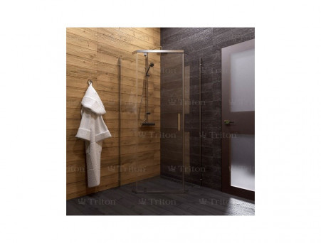 Душевой Уголок «Triton» Дека-Хром 90x90