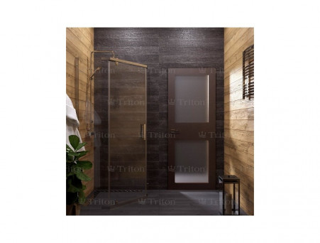 Душевой Уголок «Triton» Дека-Хром 90x90
