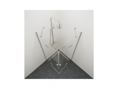 Душевой Уголок «Triton» Дельта-Хром 90x90