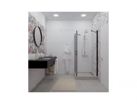 Душевой Уголок «Triton» Йота-Блэк 90x90