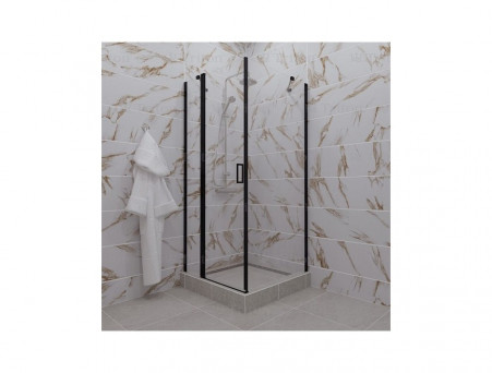 Душевой Уголок «Triton» Йота-Блэк 90x90