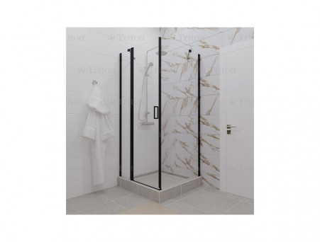 Душевой Уголок «Triton» Йота-Блэк 90x90