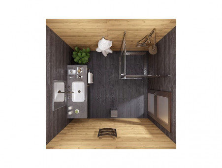 Душевой Уголок «Triton» Каппа-Хром 90x90