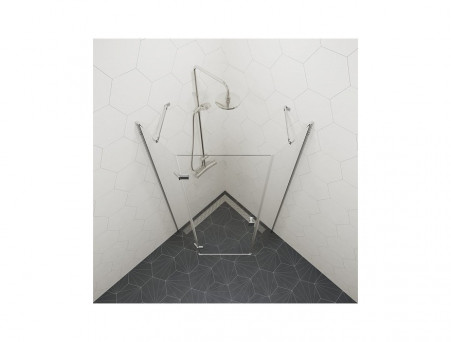 Душевой Уголок «Triton» Сигма-Хром 90x90