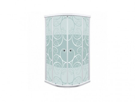 Душевой Уголок «Triton» Стандарт 100x100, Узоры
