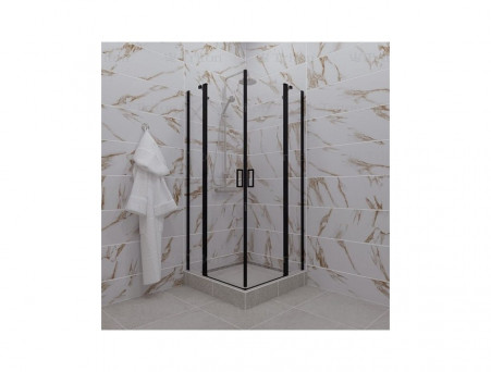 Душевой Уголок «Triton» Тау-Блэк 90x90