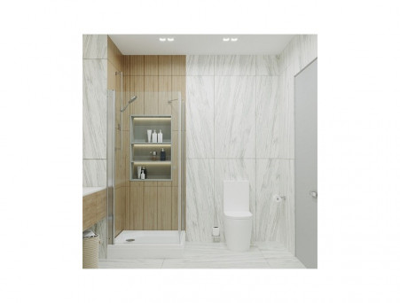 Душевой Уголок «Triton» Форта-Хром 90x90, С Поддоном