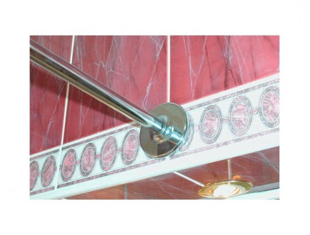 Карниз для Шторки «Triton» Кайли 150, Хром