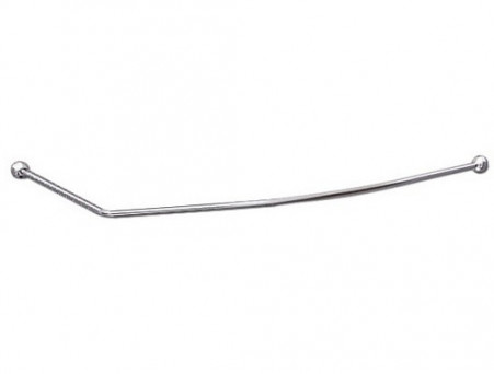 Карниз для Шторки «Triton» Николь 160, Хром