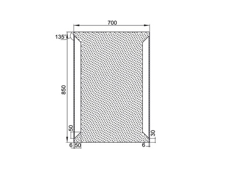 Зеркало «Aquanet» Сорренто 7085 Led (00196649)