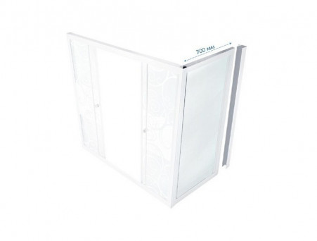 Шторка Боковая на Ванну «Triton» Аква 70