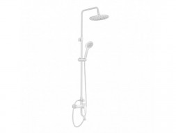 Душевая Стойка «Gross Aqua» Flat Matt White, Латунь, Белый (GA9008SMD02MW)