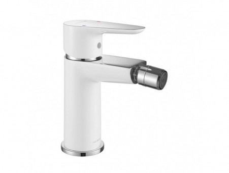 Смеситель для Биде «Gross Aqua» Space White Chrome, Латунь, Белый (8515288СW)