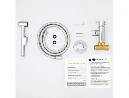 Смеситель для Биде «Gross Aqua» Bidet, Латунь, Встраиваемый, Хром (GA042601C)