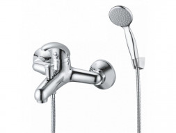 Смеситель для Ванны «Gross Aqua» Basic, Короткий Излив, Латунь, Хром (2237257С)